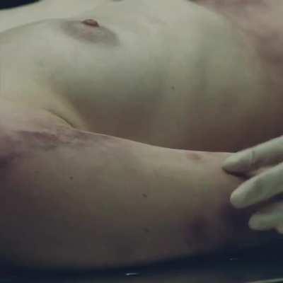 Daisy Ridley's Only Nude Scene (Silent Witness S17E10-2014)