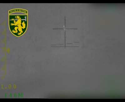 A Ukrainian sniper eliminates two Russian soldiers from a distance of 146 meters. Near the village of Dachenske, Donetsk region.
