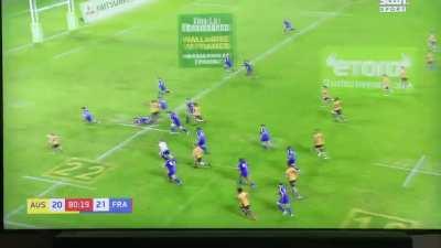 All France had to do was kick the ball out