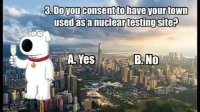 Family Guy social credit test