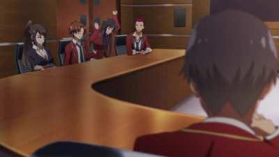 Some cute getting tickled noises for you all [Classroom of the Elite season 1]