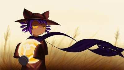 [OC] Finished Animation Finally Complete! It has taken a while but I am glad it turned out alright, thanks everyone for supporting this process :D (I'll get this set up on the steam workshop for Wallpaper Engine for you all to use)