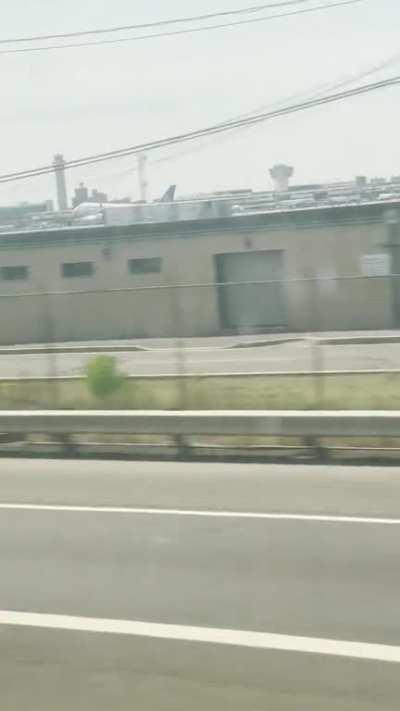 Plane Landing (Newark Airport)