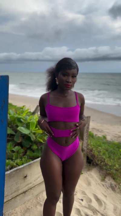 chocolate cutie from ghana 🤤