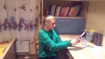 DBS kid, who told u to do that?