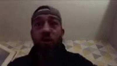 The Drunken Dwarf at the pub after I cast a spell of muting