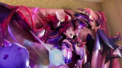 Shadowbox of Star Guardian Jinx / Handmade with Inkjet Photo Paper / May 2020