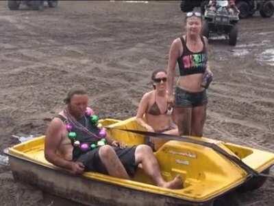 Emotional roller coaster on the mud boat.