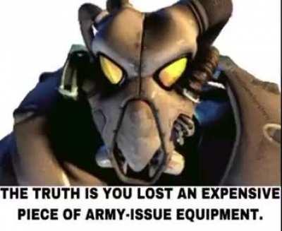 Where is your power armor?