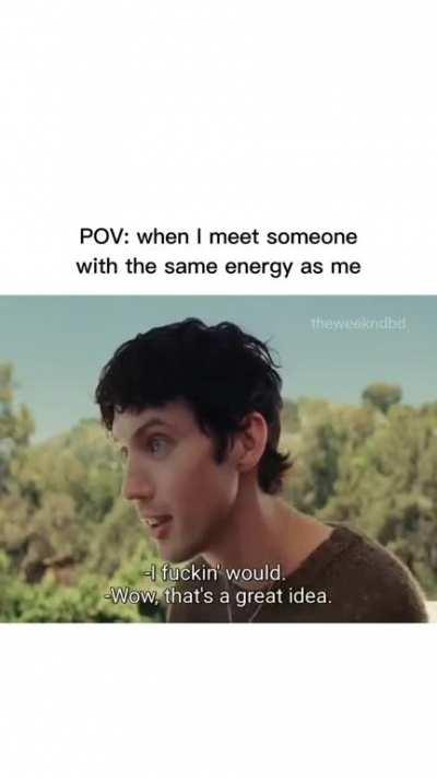 When i meet someone new. 