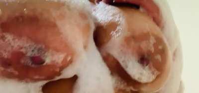 I just got resized and learned I’m no longer a G cup…I’m now a J cup 😳 learning all kinds of things about my post-kid body, like I literally didn’t think it was possible for them to get any bigger 🤯