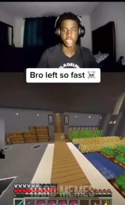 bro is literally flash