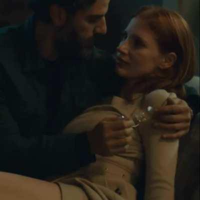 Jessica Chastain groping scene