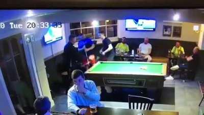 Don't mess with the man's pool game