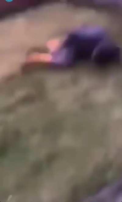 Roof jump goes slightly wrong