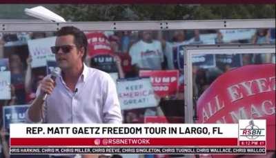 Matt Gaetz got the Florida variant