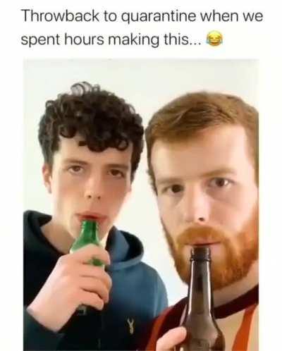 Luba e Jean na quarentena