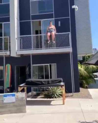 Jump off the roof they said, it will be fun they said