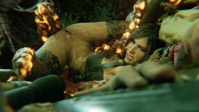 Ada Wong entangled [Resident Evil] (gifdoozer)