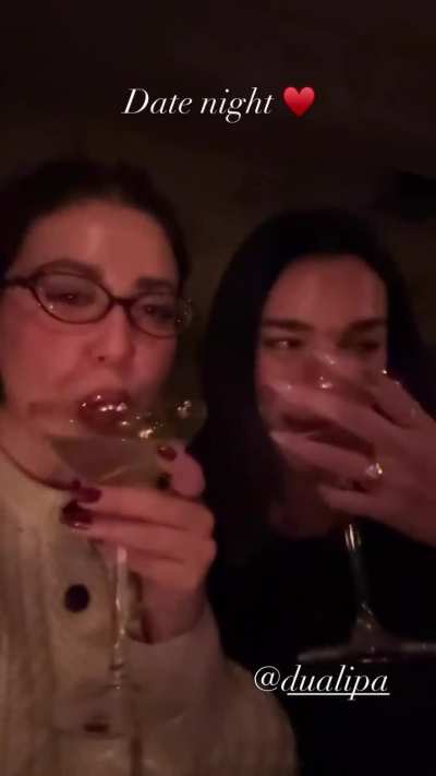 Date night with Ella Jenkin [From Instagram Story, January 2025]