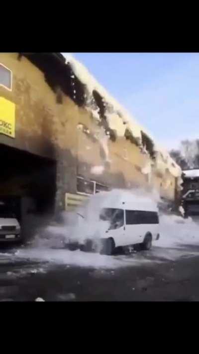 I thought the van is a goner