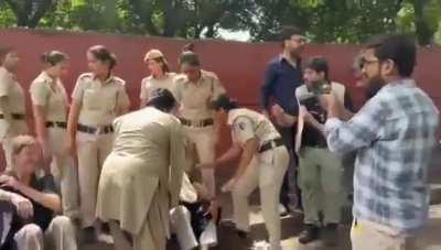 Pro Palestine protest in Delhi