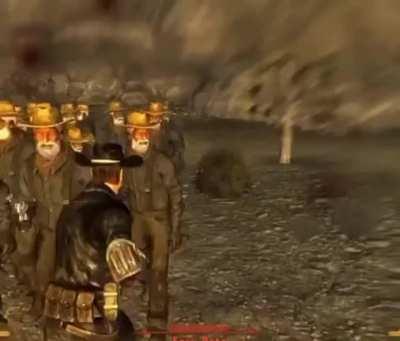 The last thing a NV player see's when they die.