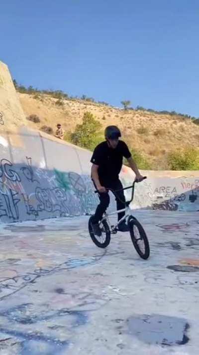 BMX trick.