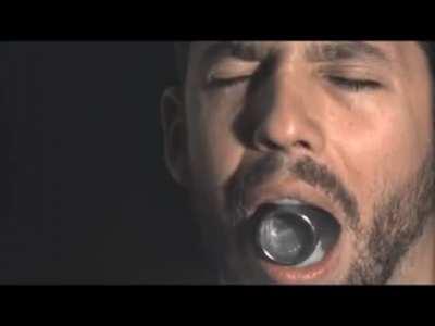 David Blaine catches a f-ing bullet with a metal cup in his mouth