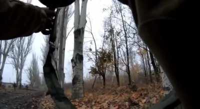 Polish RGP-40 grenade launcher used by the Armed Forces of Ukraine