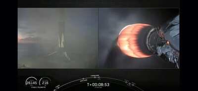 ~ The most beautiful Falcon 9 landing I’ve ever seen!