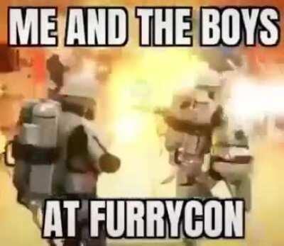 Tell pyro not to go to furrycon
