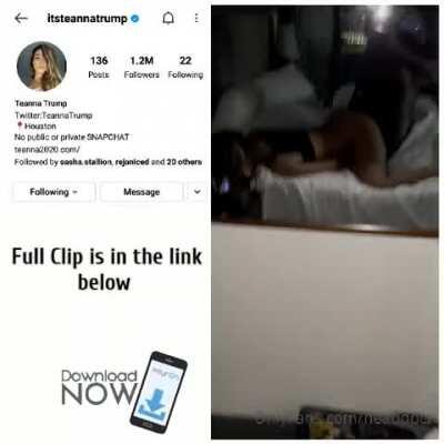 T£anna Trvmp's new xtape ❤. Full Video is in the comment 🔥