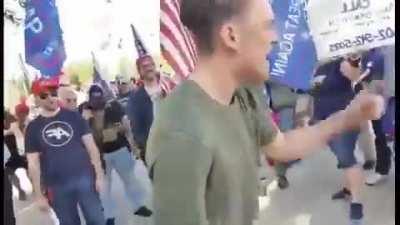 The Trumpanzees are a hooting and a hollerin for a literal Hitler speech.