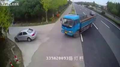 Truck driving with a load way too long
