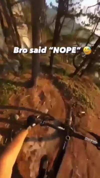 He went further than I would have