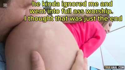 Just a rimjob. No big drama, right?