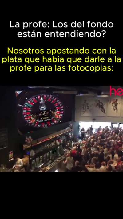 Y otras actividades se veian ahi..