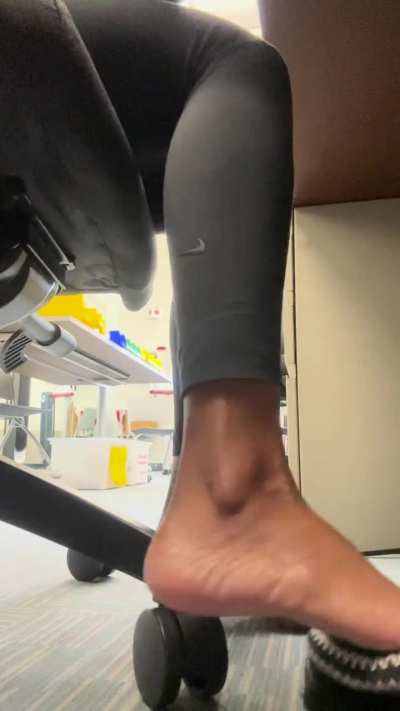 Working the desk do you think they’ll notice?