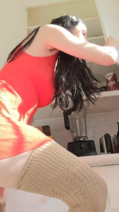 POV: You're my neighbor, and I need you to hold my stool so I can reach the shelf.