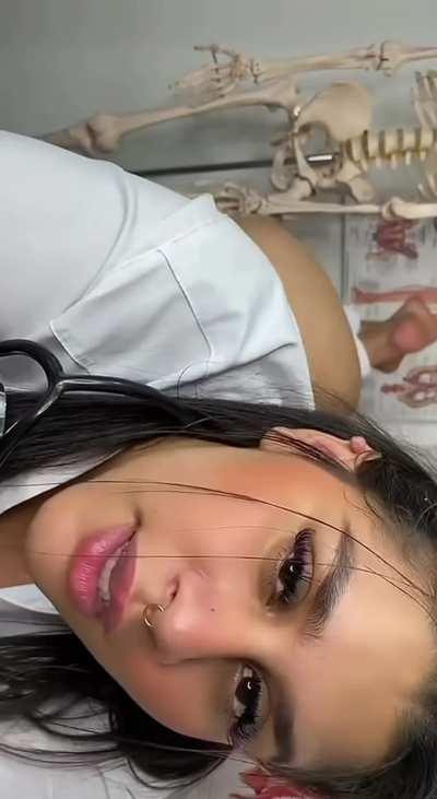 You would you breed your daughter's friend in the nurses office?