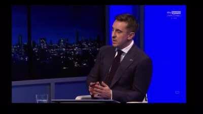 Neville compares his own struggles to Victor Lindelof’s [Sky Sports]