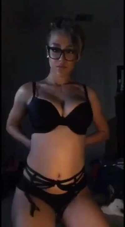 Petite With Eyeglasses