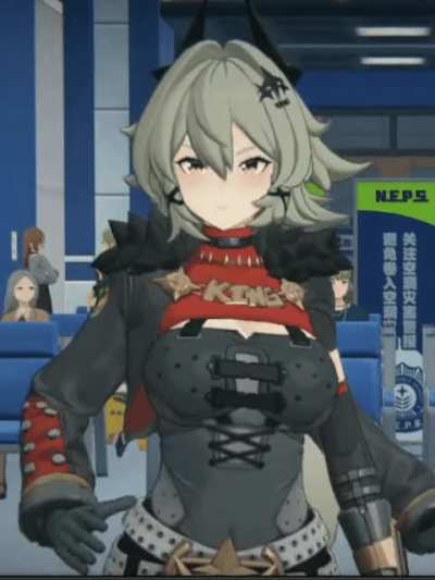 Caesar carries about 2.7kg on her chest. Math below (estimated) ZZZ world has less gravity than Earth btw.