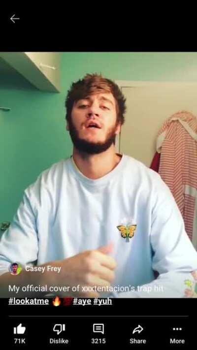 Cover of XXXTENTACION - Fucking, that 1 song