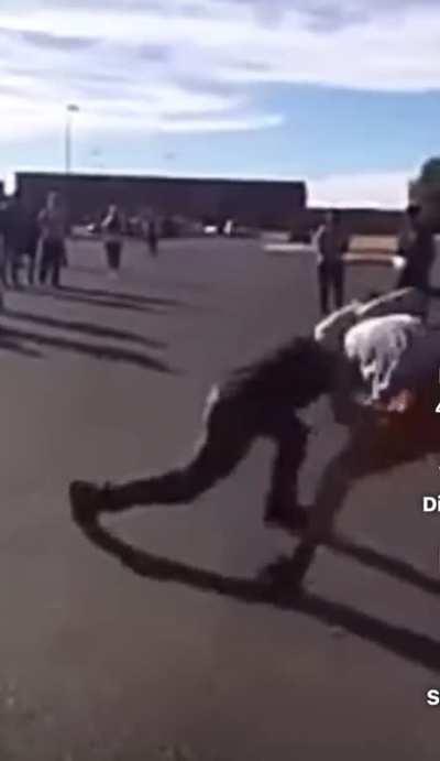 When you fight the dude with cauliflower ear