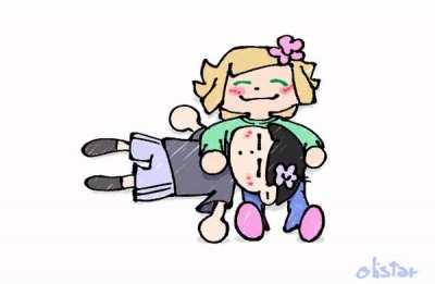 Sunflower petting :]