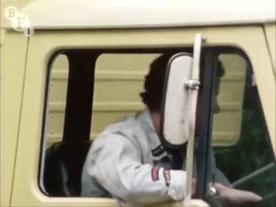 Felicity Devonshire - The Sex Victims (UK1973) - Truck driver cutoff by a Lady Godiva on a country lane