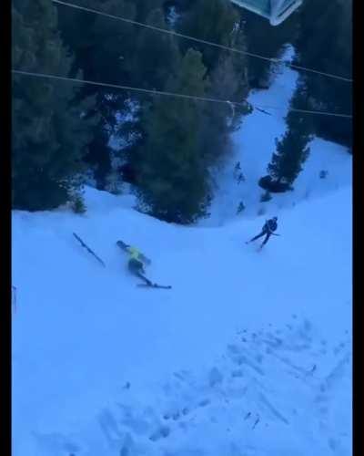 First time skiier, veteran bowler