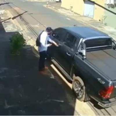 HMFT after I try carjack a car.